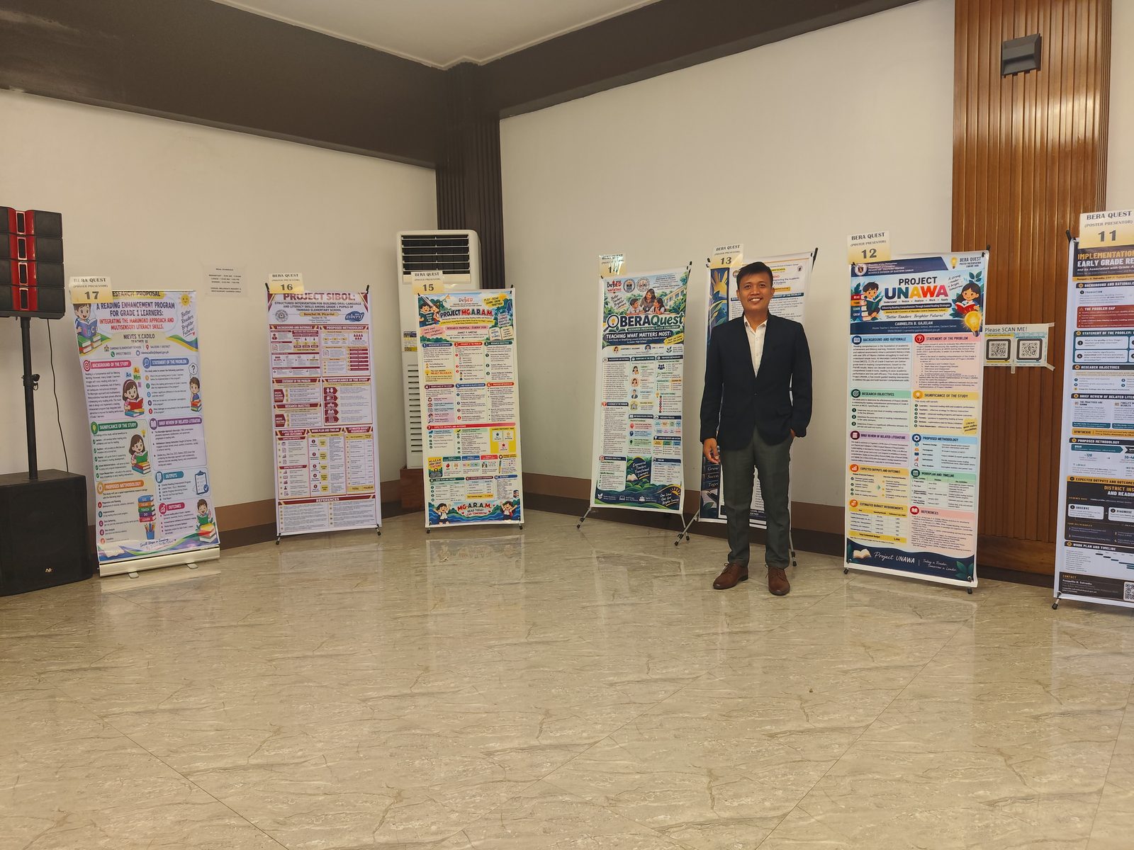 Beside the BERA Quest poster outputs